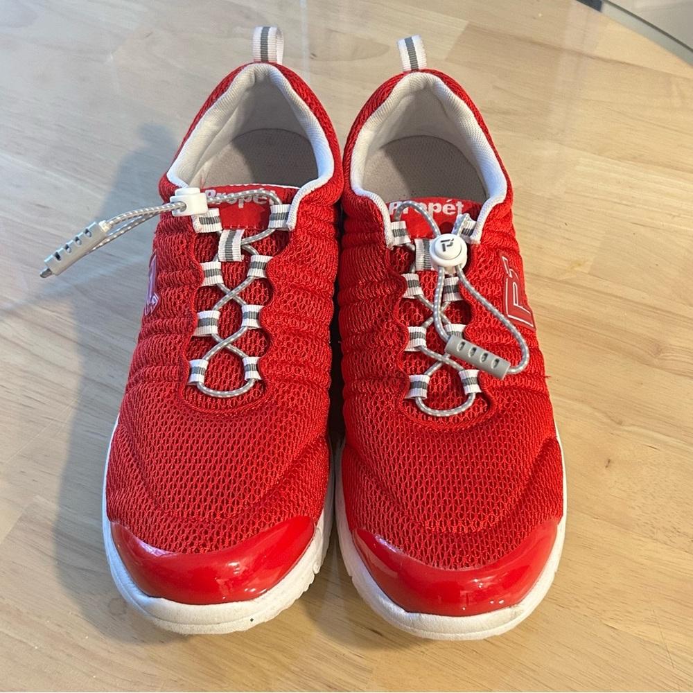 Propet Red Women's Sneakers Size 11 - Picture 3 of 7